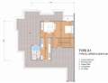 Type A1 Upper Floor