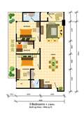 3Bedroom+2Bath