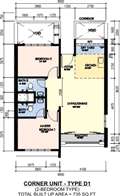 Corner Unit Type D1