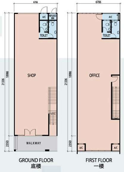 2 STOREY SHOP OFFICE