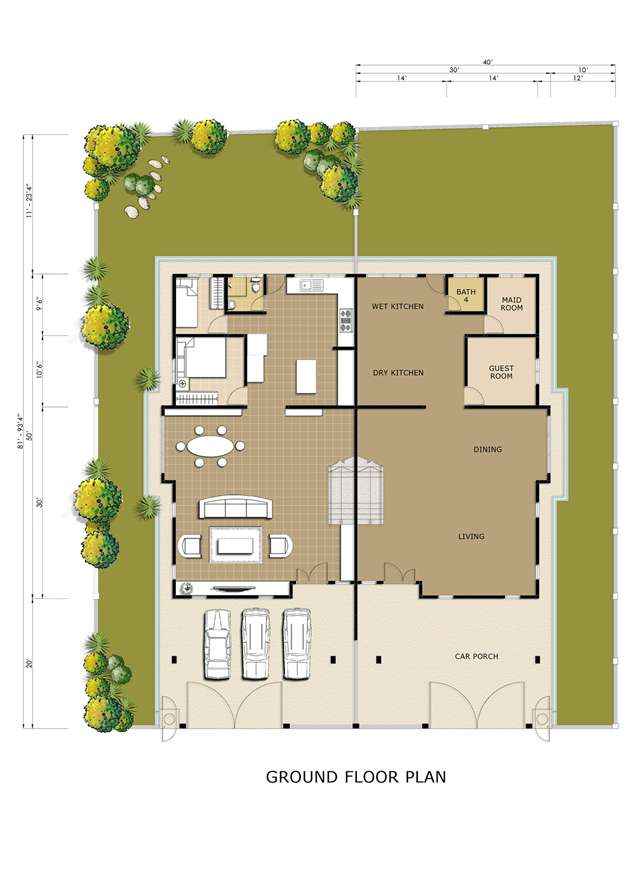 Semi D- G Floor