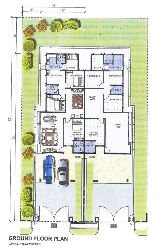 Single storey Semi-D