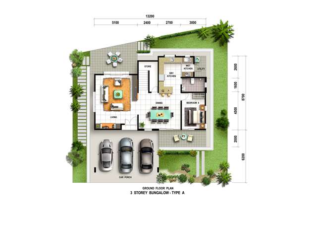 Bungalow Type A G