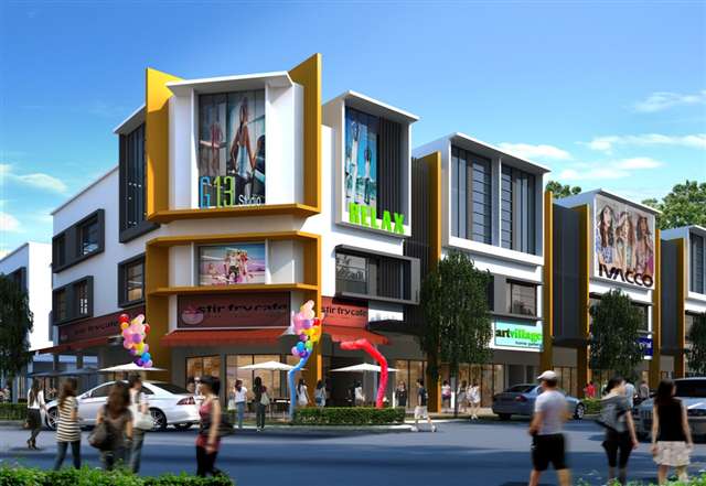 1 Signature - 3 Storey Shop Office