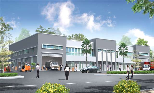 1 1/2 Storey Semi- Detached Factory