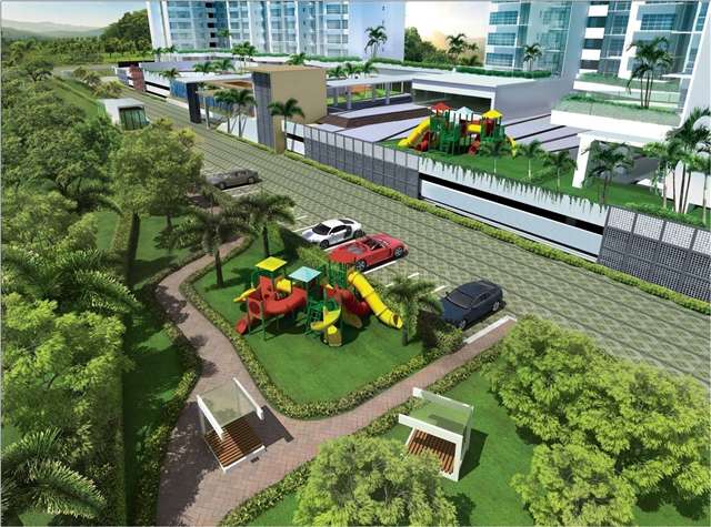 Playground & Parking Area