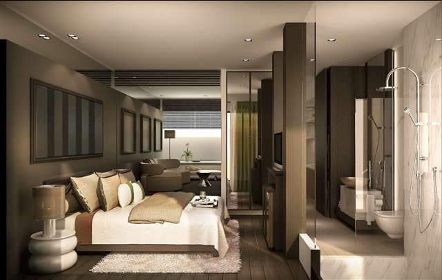 Type A Master Bedroom - 515 sq ft