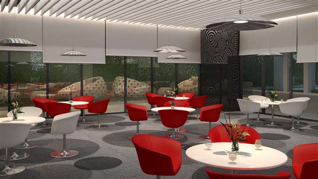 A Relaxing Cafeteria at your Disposal
