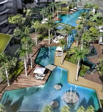 Sky Residence Aerial Deck