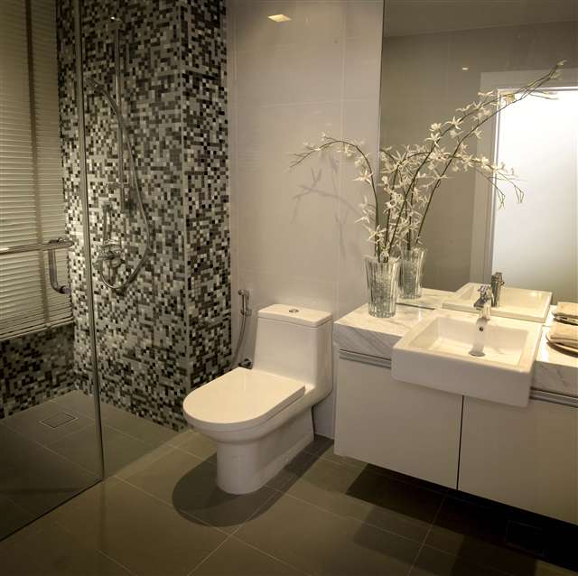 Master bath comes with hot water supply