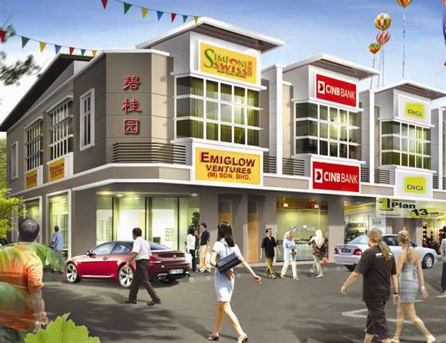 2 Storey Shop House