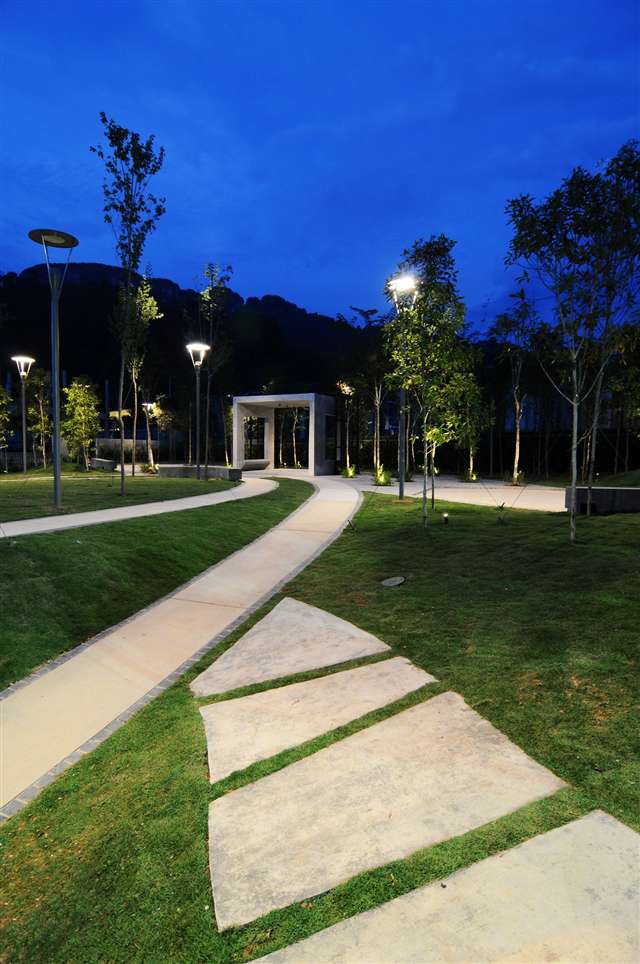 Landscaped Garden