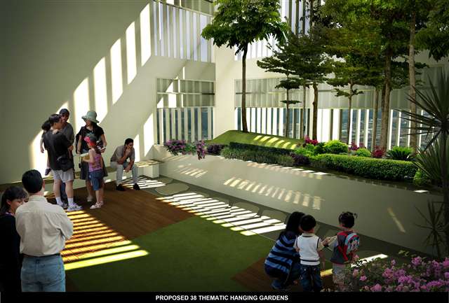 Proposed 38 Thematic Hanging Garden