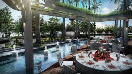 Sky Residence Dining Deck