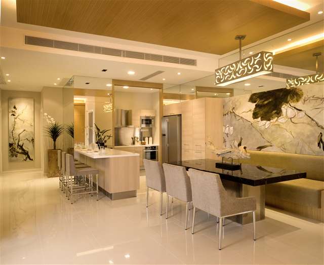 Actual show unit of 3+1 bedroom suite
