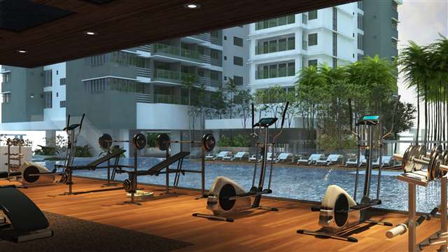 A Glass Walled Gymnasium Enhances the Exclusivity