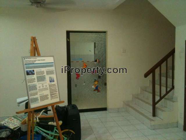 WALKING TOWARDS KITCHEN