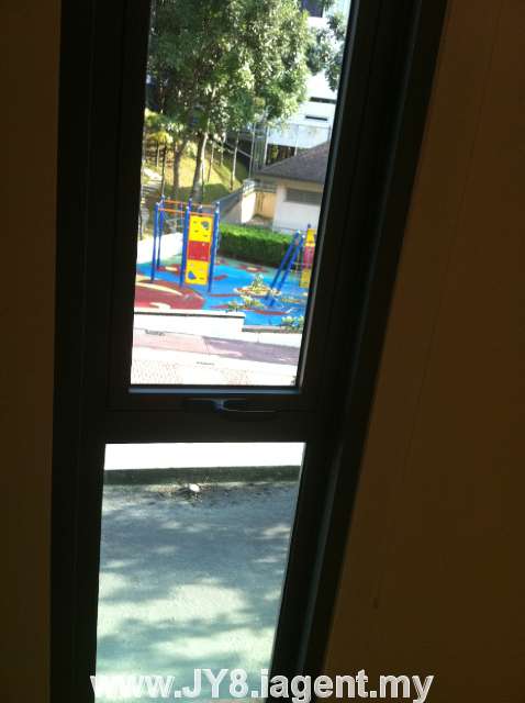 View of Playground from the house