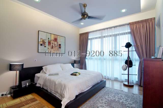 Master bedroom with a wide view