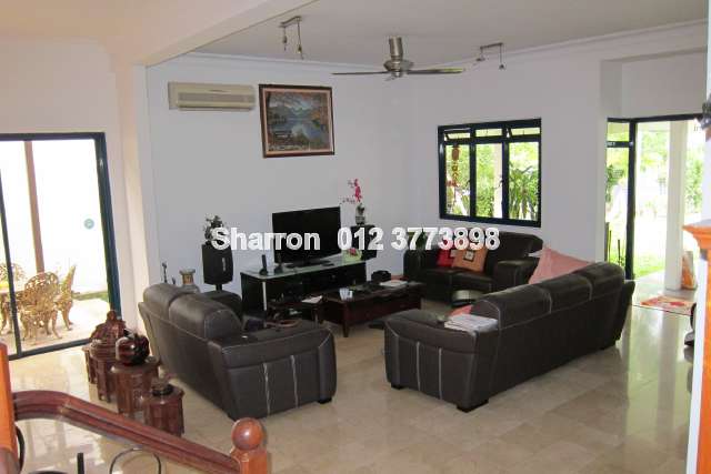 The living room