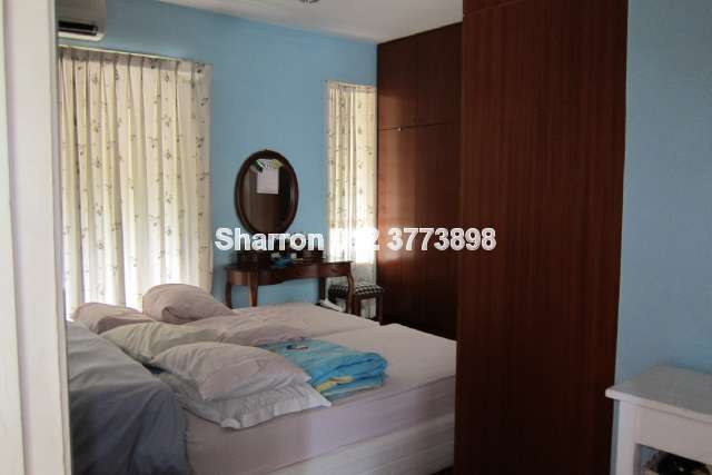 The master bedroom
