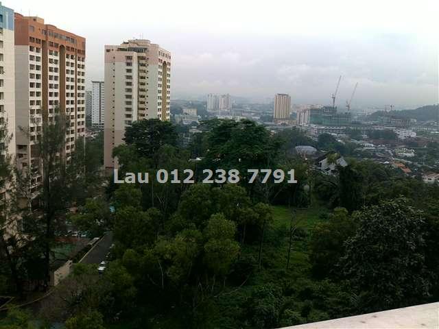 viewing from living