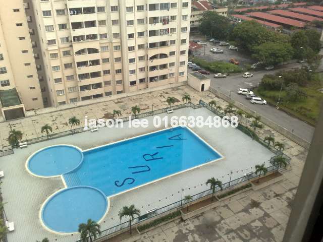 pool view..