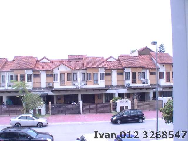 front of the house