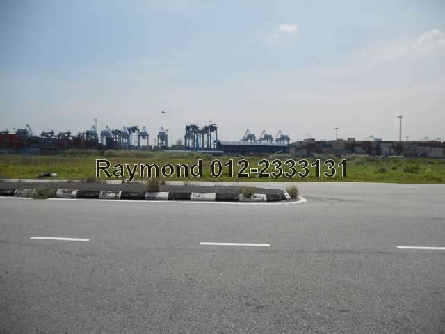From Site, View West Port Container Terminal