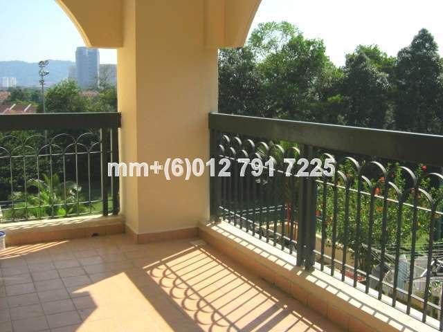 Spacious Balcony with Green View