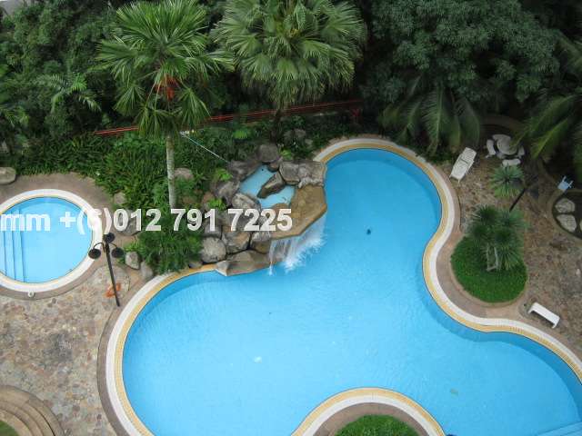 Pool view from Balcony