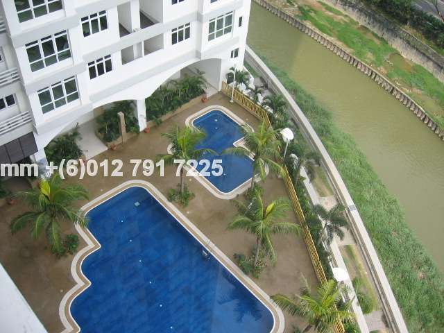 Pool View from Living Room