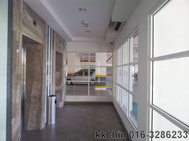 air conditioned lift lobby