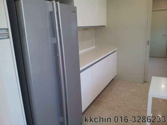 dry kitchen with view