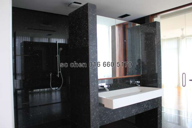 Designer master bath