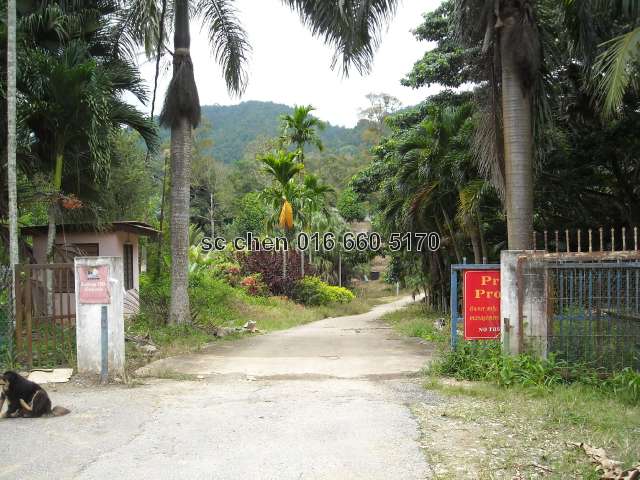 entrance to bentong hill