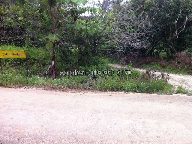 access rd to the land parcel