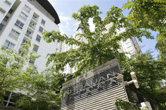 Entry to the condo