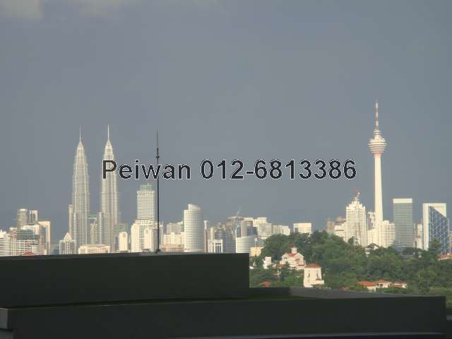 KLCC and KL Tower view from Lanai