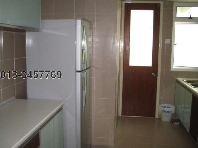 Kitchen Cabinet and Fridge