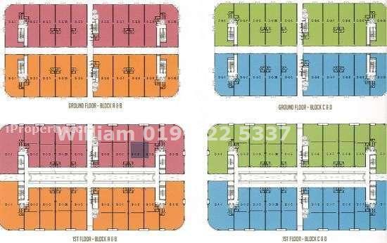 Floor Pan Block A-D