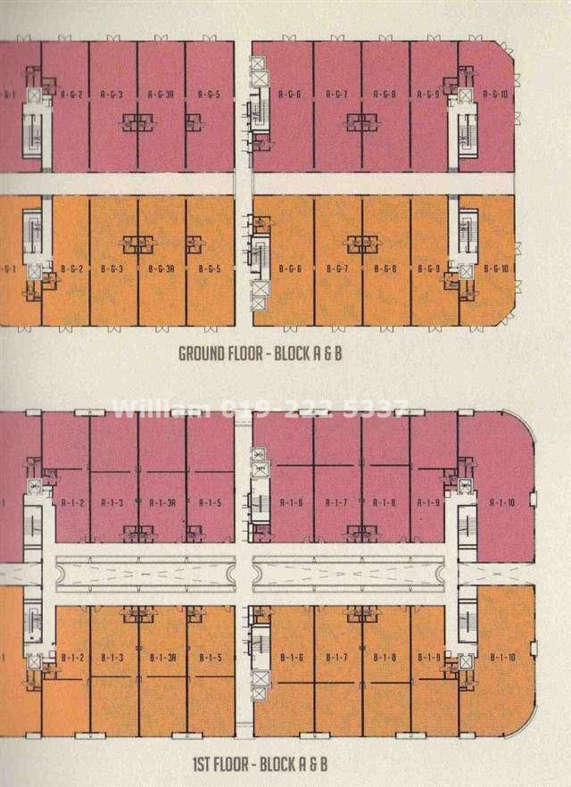 Floor Plan Block A&B