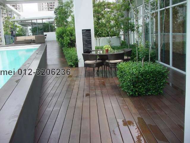 Pool area.