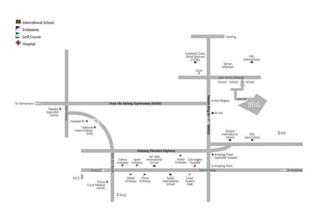 Location map.