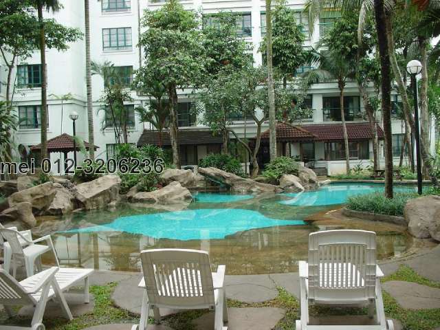 Pool area.