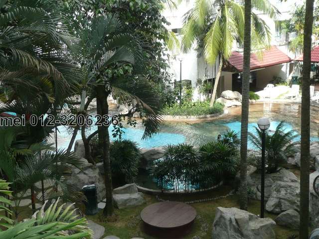 Pool area.