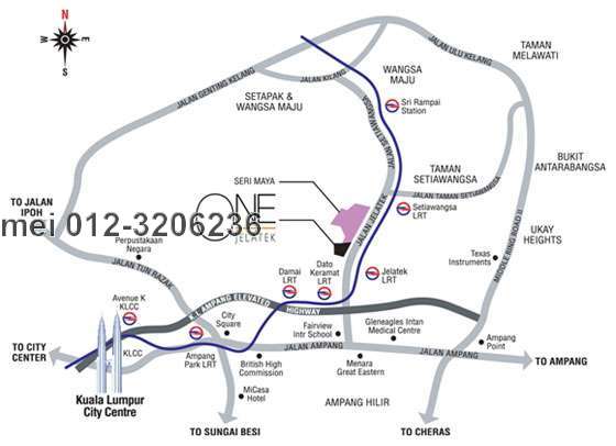 Location map.