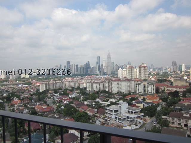 View from balcony.