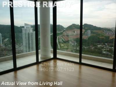 Actual view from Type Penthouse at Lumina