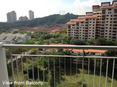 Actual view from Balcony